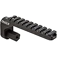 TRUGLO Universal Picatinny Rail Mount Versatile Durable Aluminum Hunting Bowfishing Accessories Holder with 9 Rail Slots