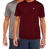 Champion T Shirts for Men Big and Tall - 2 Pack Performance Moisture Wicking Tee