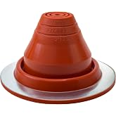 Silicone High Temperature Pipe Flashing #1 - Fits Pipes 1-1/4&rdquo; to 2-3/8&rdquo; OD