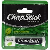 ChapStick Skin Protectant, Classic Spearmint 0.15 oz (Pack of 12) 0.15 Ounce (Pack of 12)