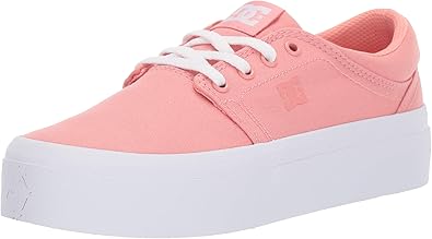 tenis dc trase tx rosa
