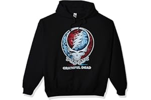 Liquid Blue Mens Grateful Dead Bertha SYF Hood Pullover HoodieT-Shirt