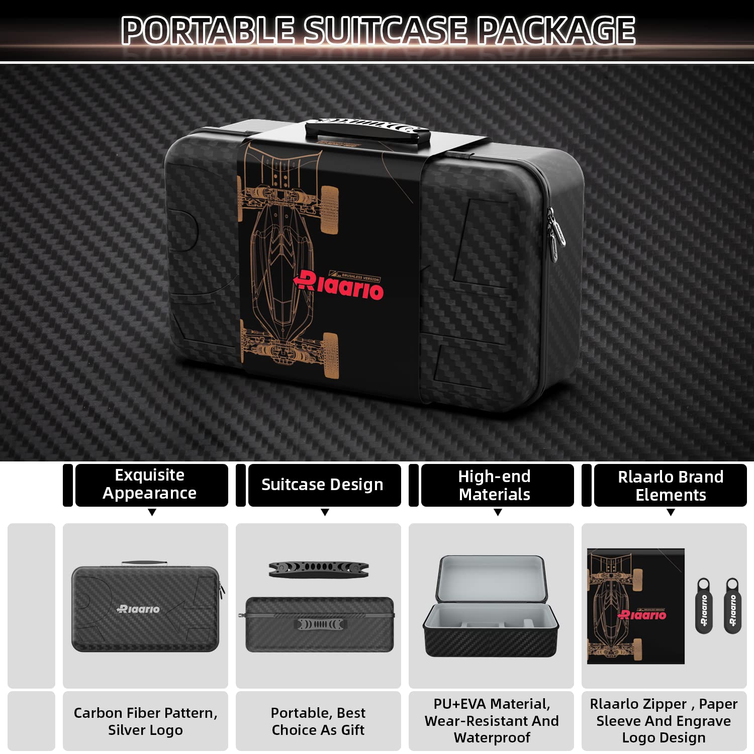 AMORIL Brushless 1:12 RC Cars for Adults,Top Speed 90+KPH Fast Remote Control Car with Carbon Fiber Chassis,Adjustable Motor Mount and Central Slipper Clutch,Hobby Electric Buggy Vehicle Gift