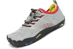 SAGUARO Kids' Barefoot Shoes Boys Girls Quick Dry Aqua Athletic Sneakers Lightweight Sport Footwear Toddler Water Shoes