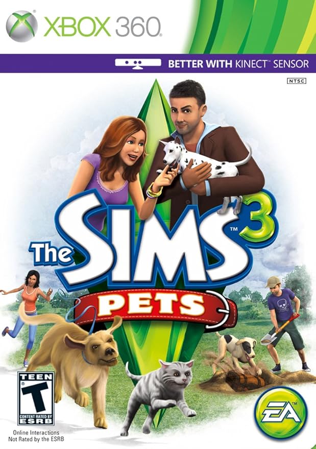 The Sims 3 Pets Xbox 360 Microsoft Xbox 360 Computer and Video