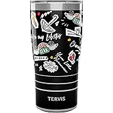 Tervis Traveler Friends Collage Triple Walled Insulated Tumbler Travel Cup Keeps Drinks Cold & Hot, 20oz, Stainless Steel