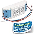 Chanzon LED Driver 450mA (Constant Current Output) 39V-83V (Input 100-240V AC-DC) (13-25) x2W Power Supply 450 mA Lighting Transformer Drivers for High Power COB Light Lamp Bulb (Plastic Case)