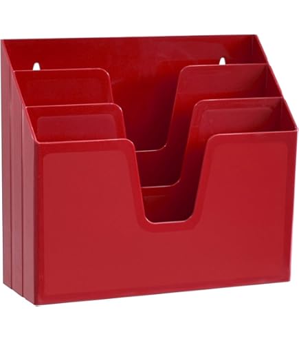 Yalikop 2-Slot File Holder - 12"x7"x3.5" Van Organizer For Safety Partition, Metal Grey