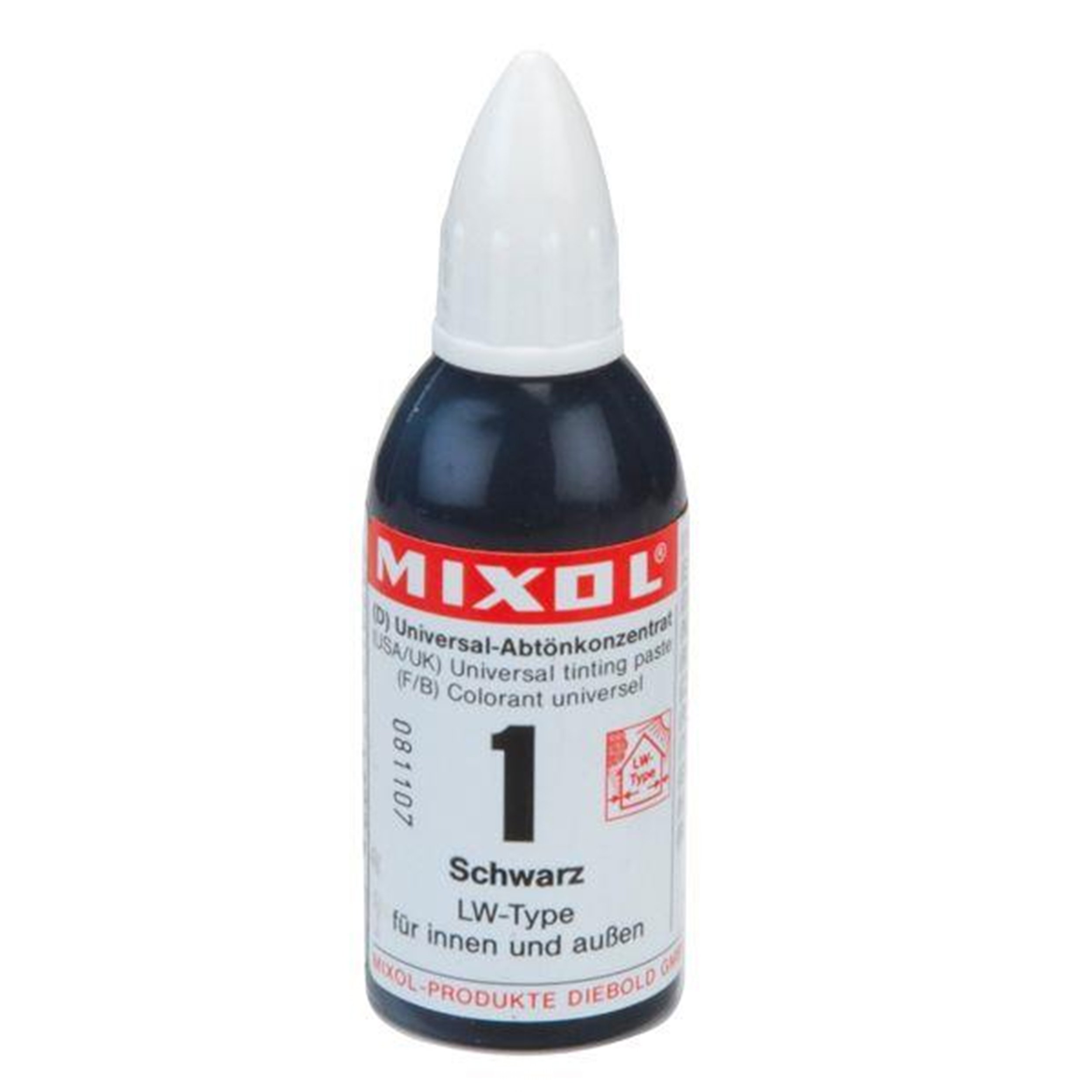 Photo 1 of Mixol Universal Tints, Black (01) 20ml