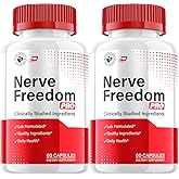 Nerve Freedom Pro Capsules – NerveFreedom Pro Advanced Supplement, All Natural Formula to Maintain Healthy Levels, Maximum Strength Formula, NerveFreedomPro Pills Reviews (2 Pack - 120 Capsules)