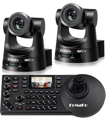 Amazon.com: FoMaKo PTZ Camera HDMI 20x Optical Zoom, AI Auto