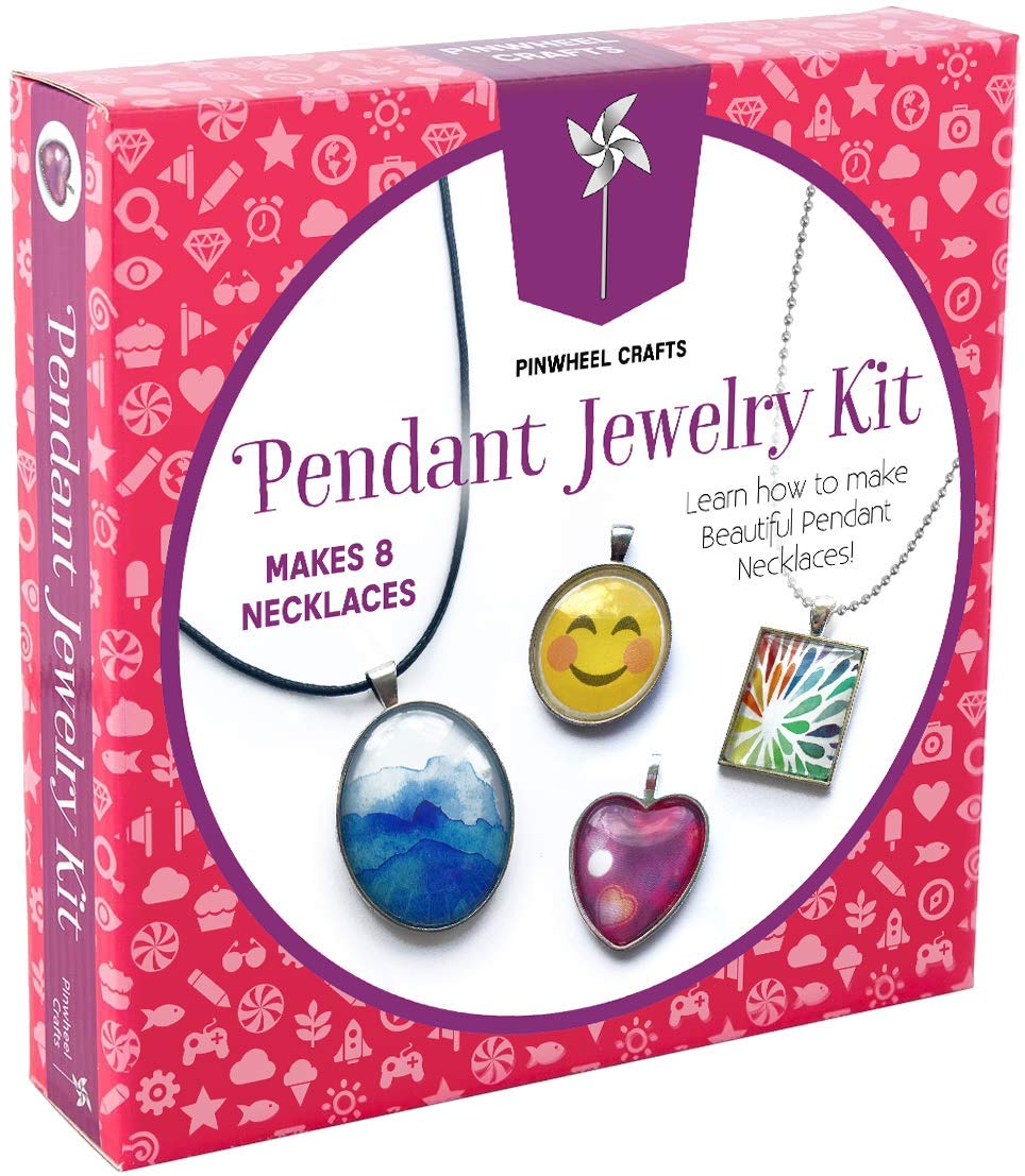 Pinwheel Crafts Jewelry Making Kit for Girls Jewelry Craft Kit