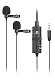 Sevenoak BY-M1DM Dual-head Lavalier Universal Lapel
