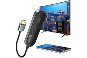 Oucift Wireless HDMI Display Adapter Transmitter Receiver for Flix Stick Streaming Device 4k 1080p Screen Mirroring Bluetooth