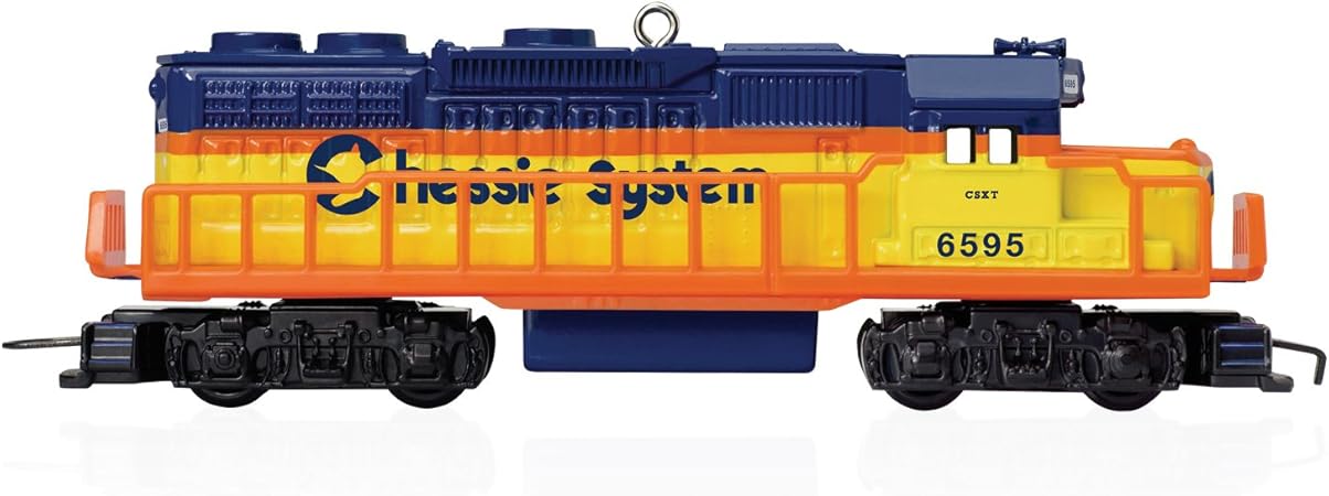 hallmark lionel train ornament series