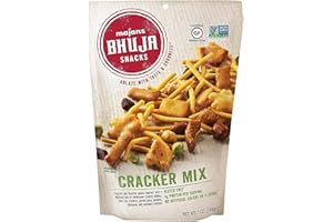 Bhuja Snacks Cracker Mix 7 oz each (3 Items Per Order)