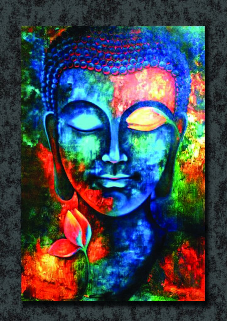 tamatina wall poster blue buddha ii buddhism hd quality religious poster god posters amazon in home kitchen tamatina wall poster blue buddha ii