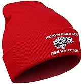 Embroidered Women Fear Me Fish Want Me Hat for Men Women Funny Trucker Dad Baseball Cap Perfect Fishing Presents Gifts