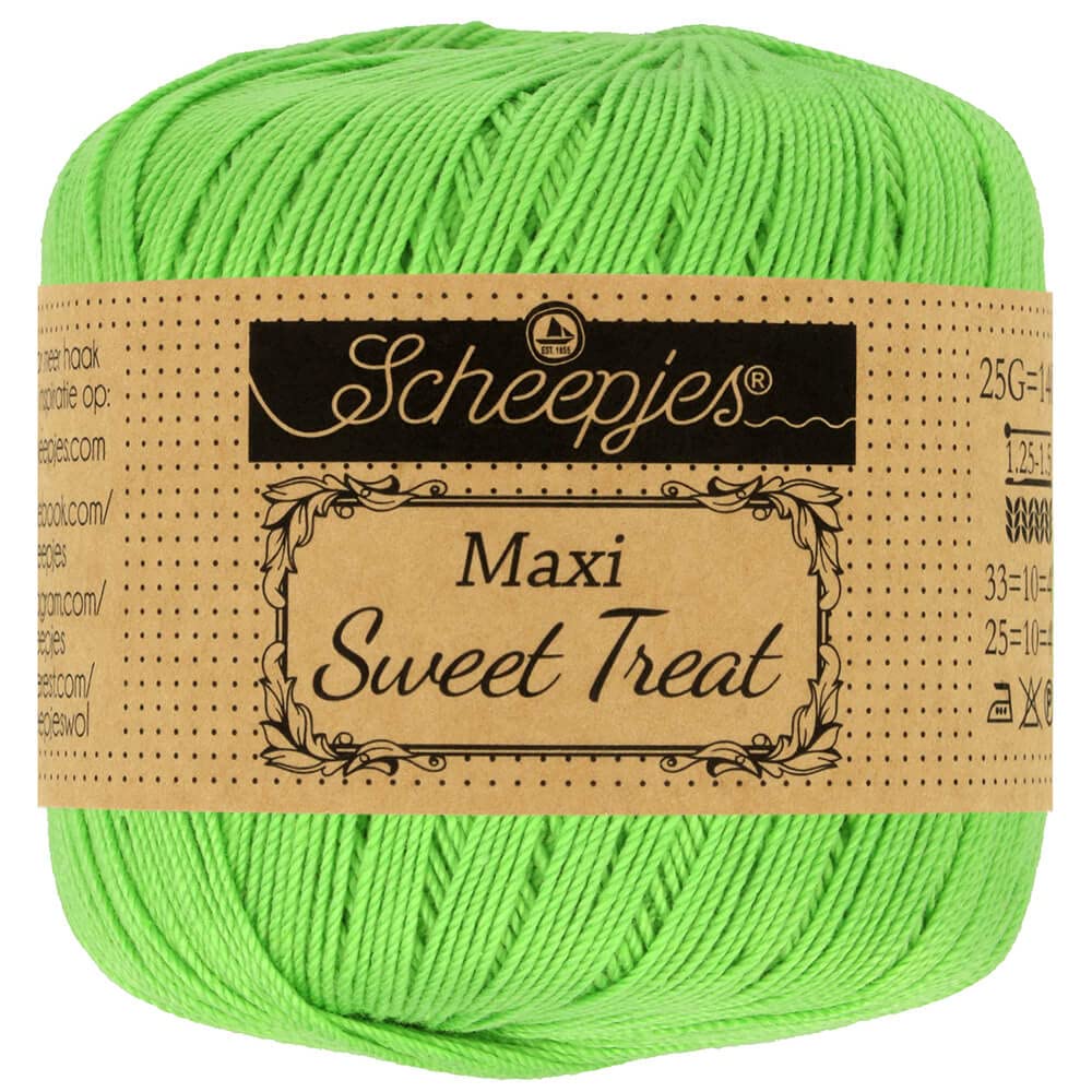 Scheepjes - Scheepjes Maxi Sweet Treat 513 Spring Green Yarn - 1x25g — image 1