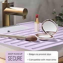 Maplefield Silicone Bathroom Sink Cover for Extra