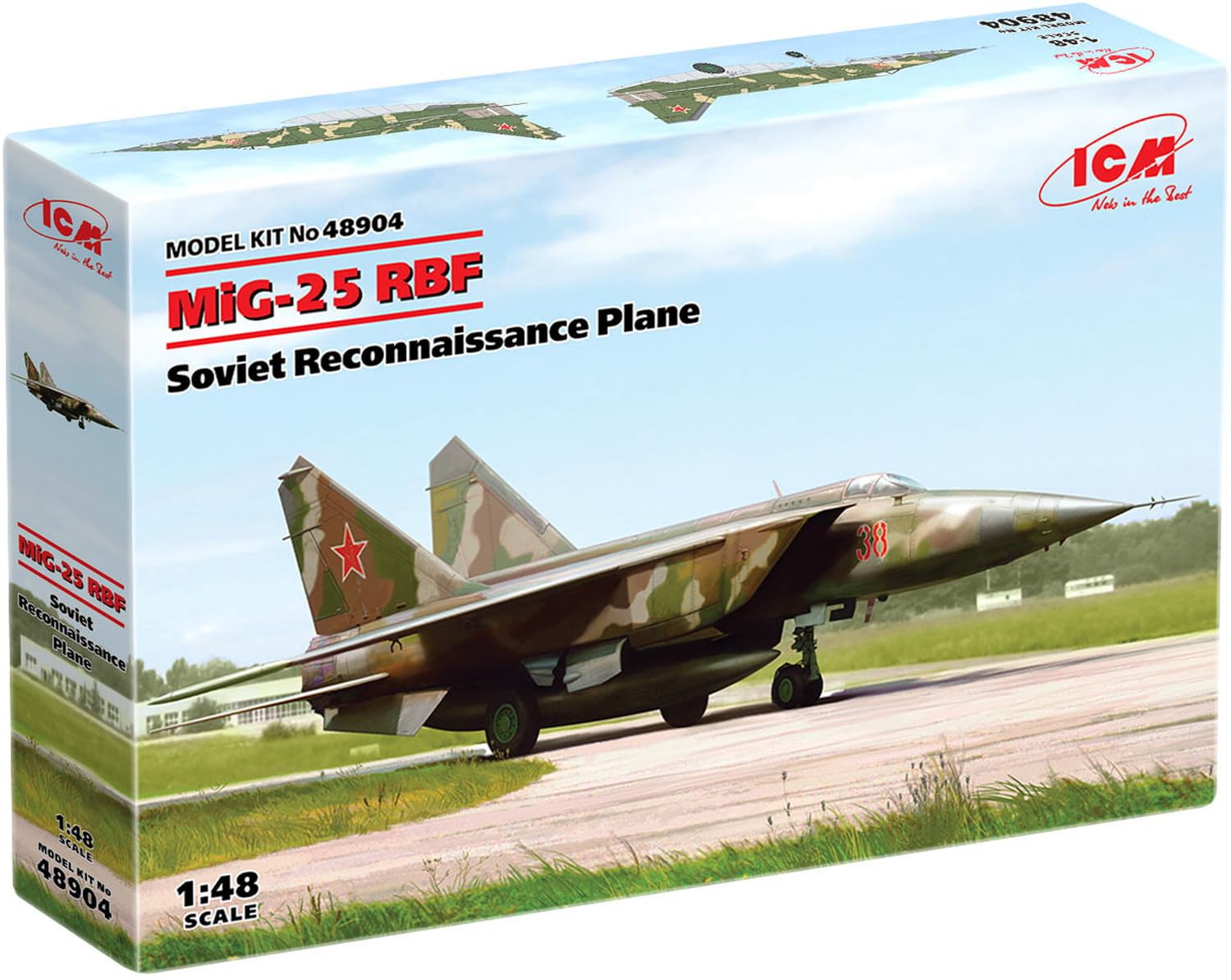 ICM 1:48 - MiG-25 RBF, Soviet Reconnaissance Plane