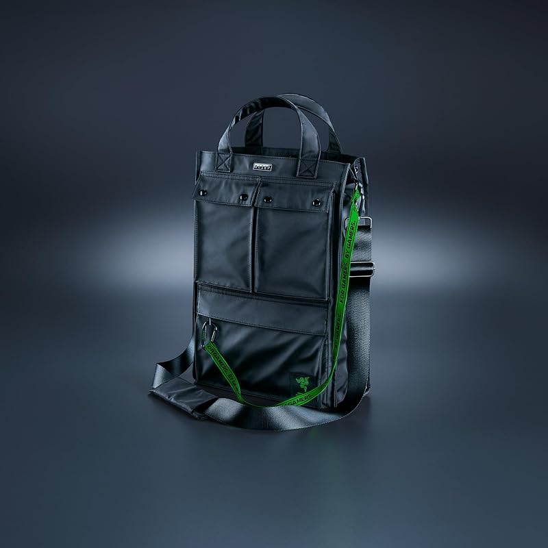 Tote Bag Xanthus - Compartiment rembourré dédié à l'ordinateur portable - Convient aux ordinateurs portables jusqu'à 16 » - Nylon hydrofuge - Transport bidirectionnel avec bandoulière détachable