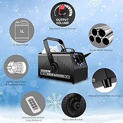 1500W Snow Machine Snowflake Maker - Artificial