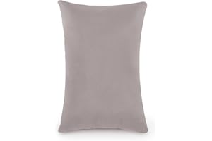 Wuronsa Tiny Pillow, Mini Small Pillow for Travel, Dogs, Cats, Mini Pillows Support for Neck, Wrist, and Knee, Travel Pillow and Small Decorative Pillow(1pc Haze Gray)