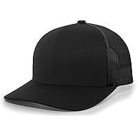 Amazon.com: Flexfit Trucker Cap, Black : Sports & Outdoors