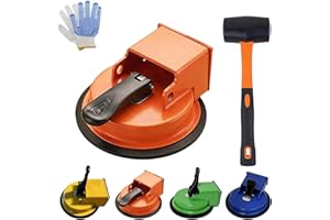 Heavy Duty Suction Cup Plank Puller, Floor Gap Fixer Tool for Laminate Vinyl Plank Hardwood Floors, Adjustable Height Floorin