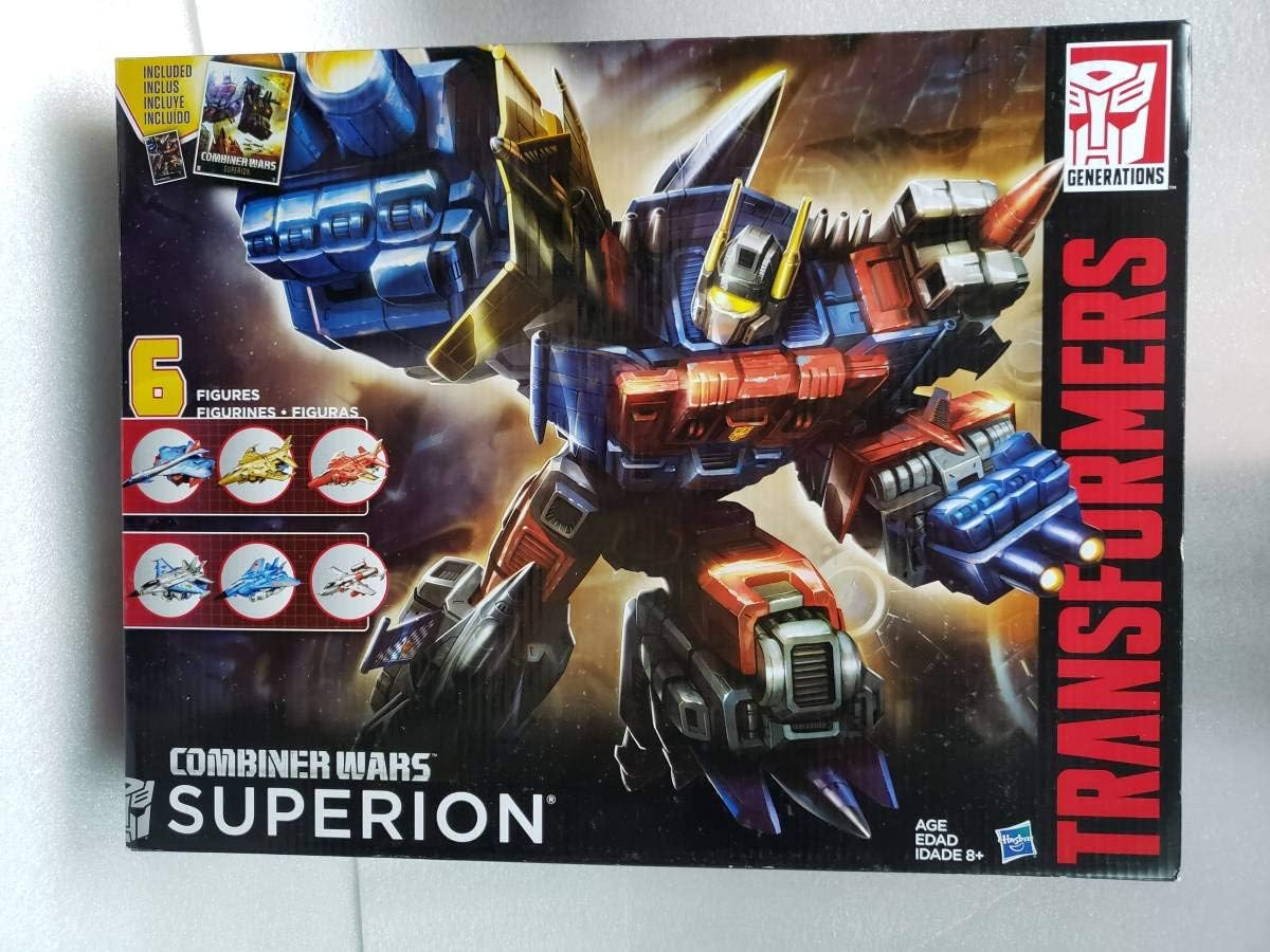 新品トランスフォーマー G2 スペリオン Superion コンバイナーウォーズ シージ ユナイトウォリアーズ Transformers Combiner Wars Siege ロボット 子ども向けフィギュア ホビー Amazon