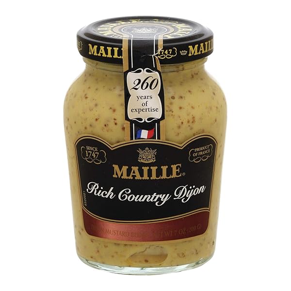 MAILLE MUSTARD DIJON RICH COUNTRY, 7 OZ