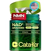 Cata-Kor Liposomal NAD Supplement with Resveratrol – NMN Supplement Alternative – Third-Party Tested – 30-Day Supply – Advanced NAD+ Resveratrol