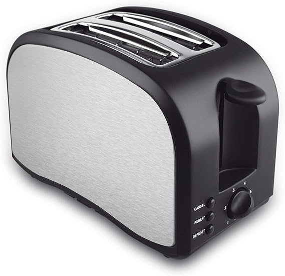 2 Slice Toaster, Cool Touch Toaster 2Slice SelfAdjusting