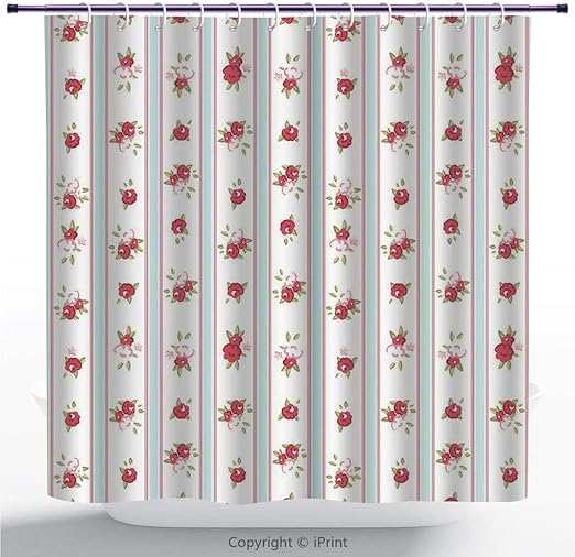 Amazon Com Myccic Funky Shower Curtain Shabby Chic Decor Vertical