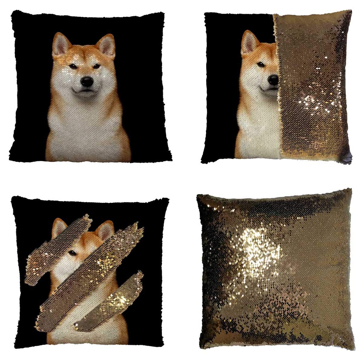 Amazoncom Pkqwtm Brutal Shiba Inu Dog Reversible Mermaid