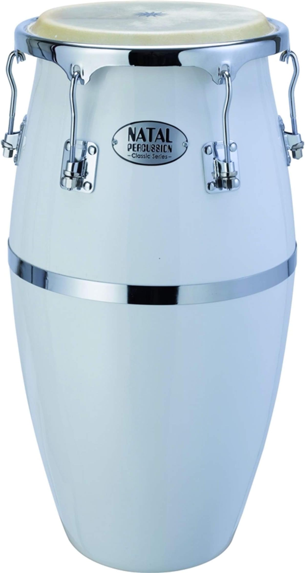 Fibreglass Classic Conga White