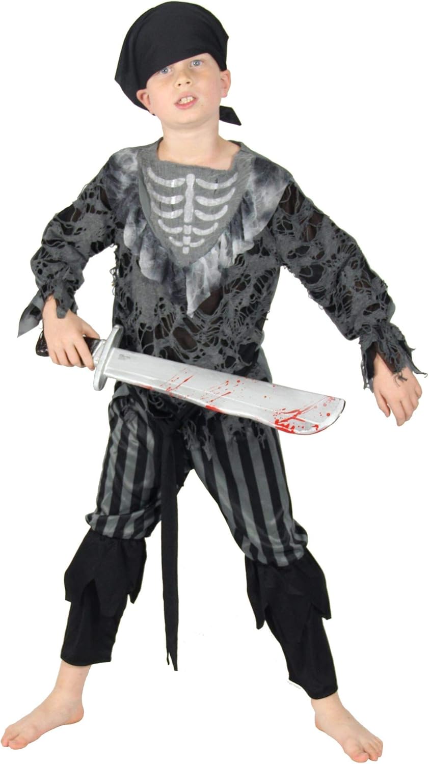 Clothes, Shoes & Accessories Fancy Dresses Boys Zombie Ghost Dead