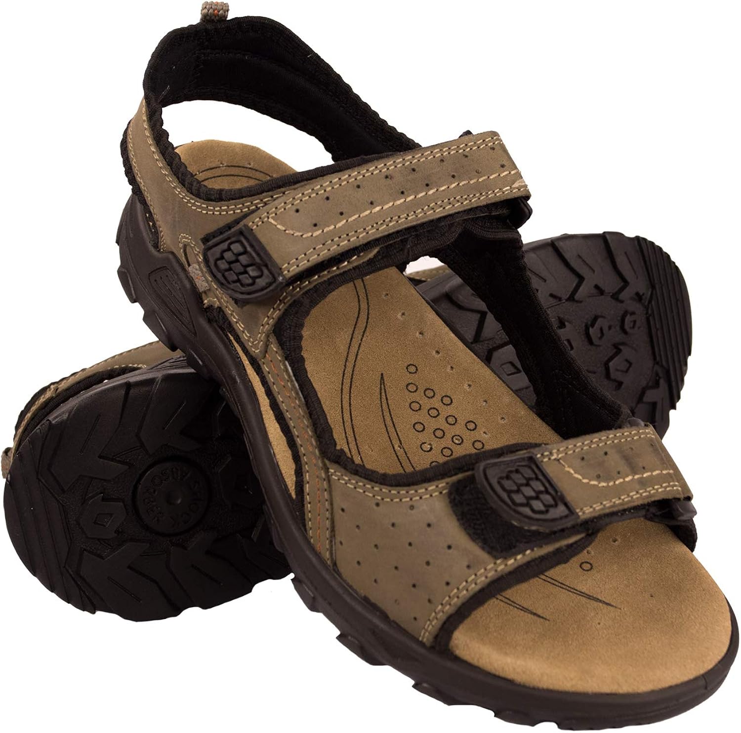 Sandales De Randonnée AX BOXING Pour Homme - Taille 41-45 - 3 Sangles - Antidérapantes