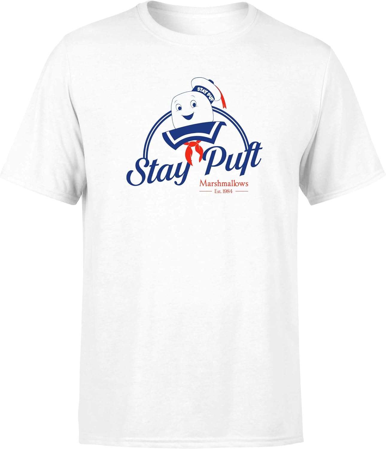 Stay Puft Marshmallow TShirt Inspired by Ghostbusters (XL) White
