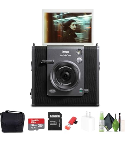 Amazon.com : instax Wide EVO Hybrid Digital Camera and Photo
