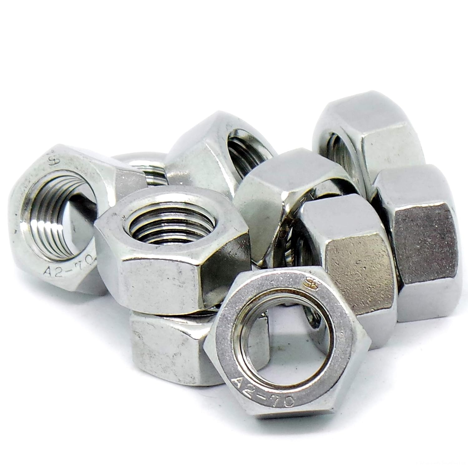 M16 (16mm) Hex Nut Stainless Steel (A2) (Pack of 10) Amazon.co.uk
