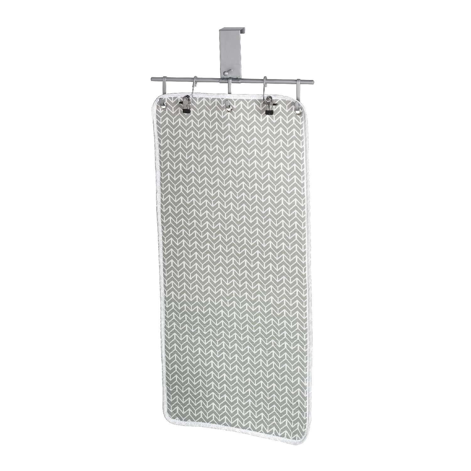 Polder Over-the-Door Steaming Station, Clothes Steamer Station, 100% Cotton Cover with Water Protection Layer, Portable Garment Steamer Pad, Ideal for Home and Travel, 38