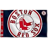 WinCraft Boston Red Sox Printed Header Flag 3x5 Banner