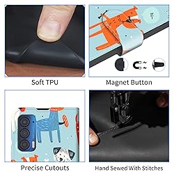 ACWDMKH for Motorola Edge 2021 Case,Motorola Edge