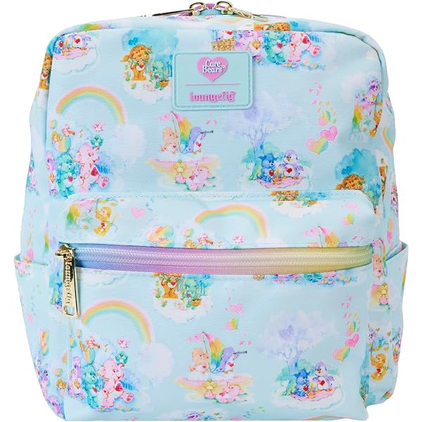 Amazon.com: Loungefly Care Bears Snow Fun Mini Backpack  display picture 2