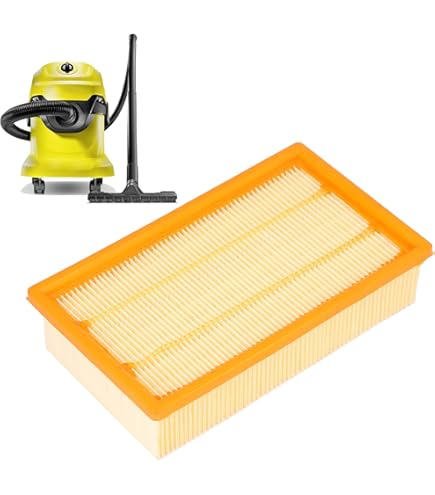 YUGHKBN Compatible For Karcher MV4 MV5 MV6 WD4 WD5 WD6 HEPA Filter Vacuum Cleaner Replacement Accessories NO. 2.863-005.0(D