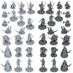 Path Gaming 40 Fantasy Tabletop Miniatures for