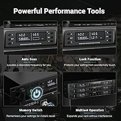 Phenyx Pro 4-Channel Wireless Microphone