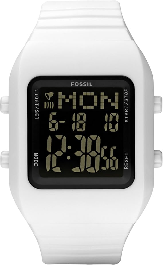 fossil digital square watch